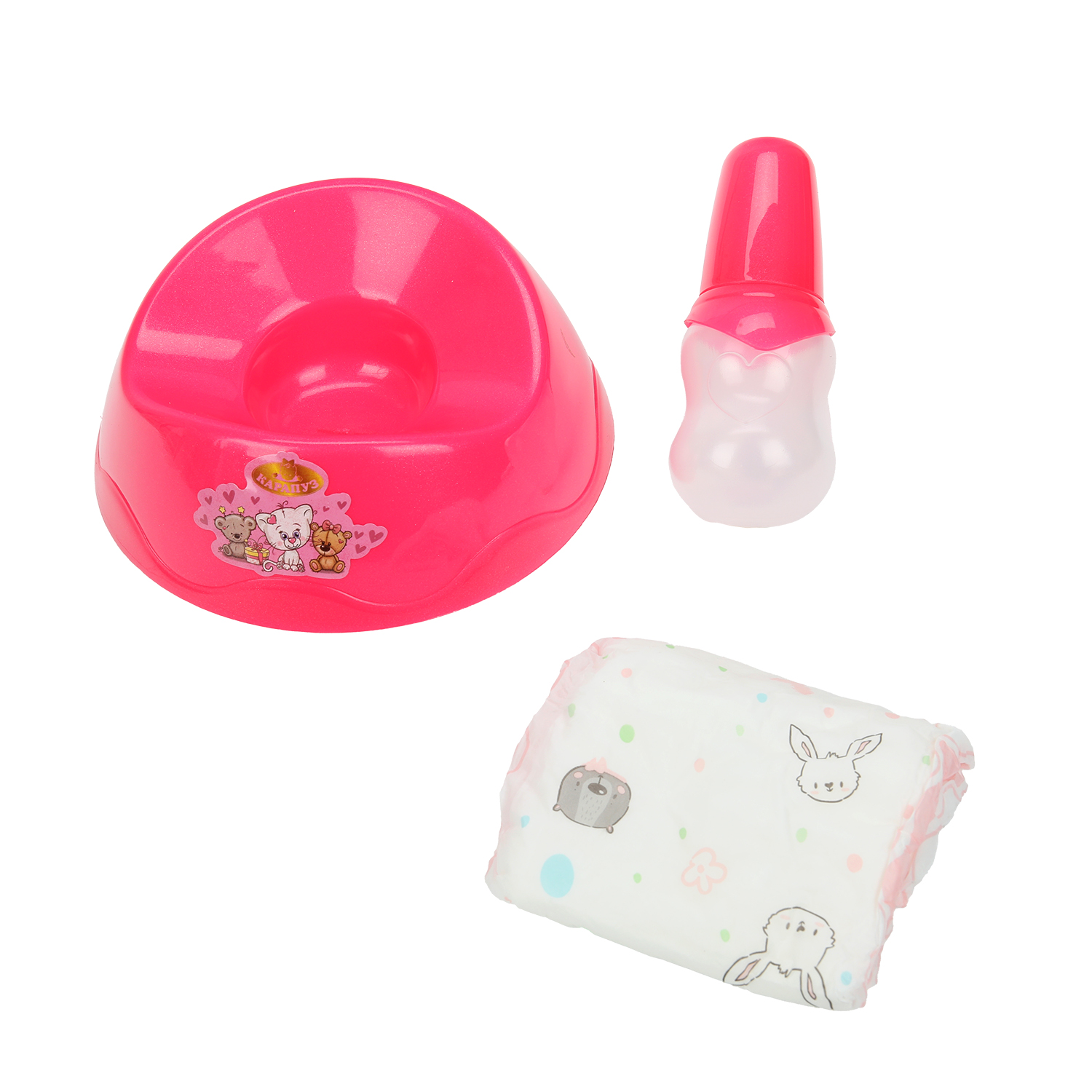 Кукла пупс Карапуз высота 40 см 400012 - фото 5