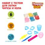 Масса для лепки Multiart Чипсы и кола 6 цв.