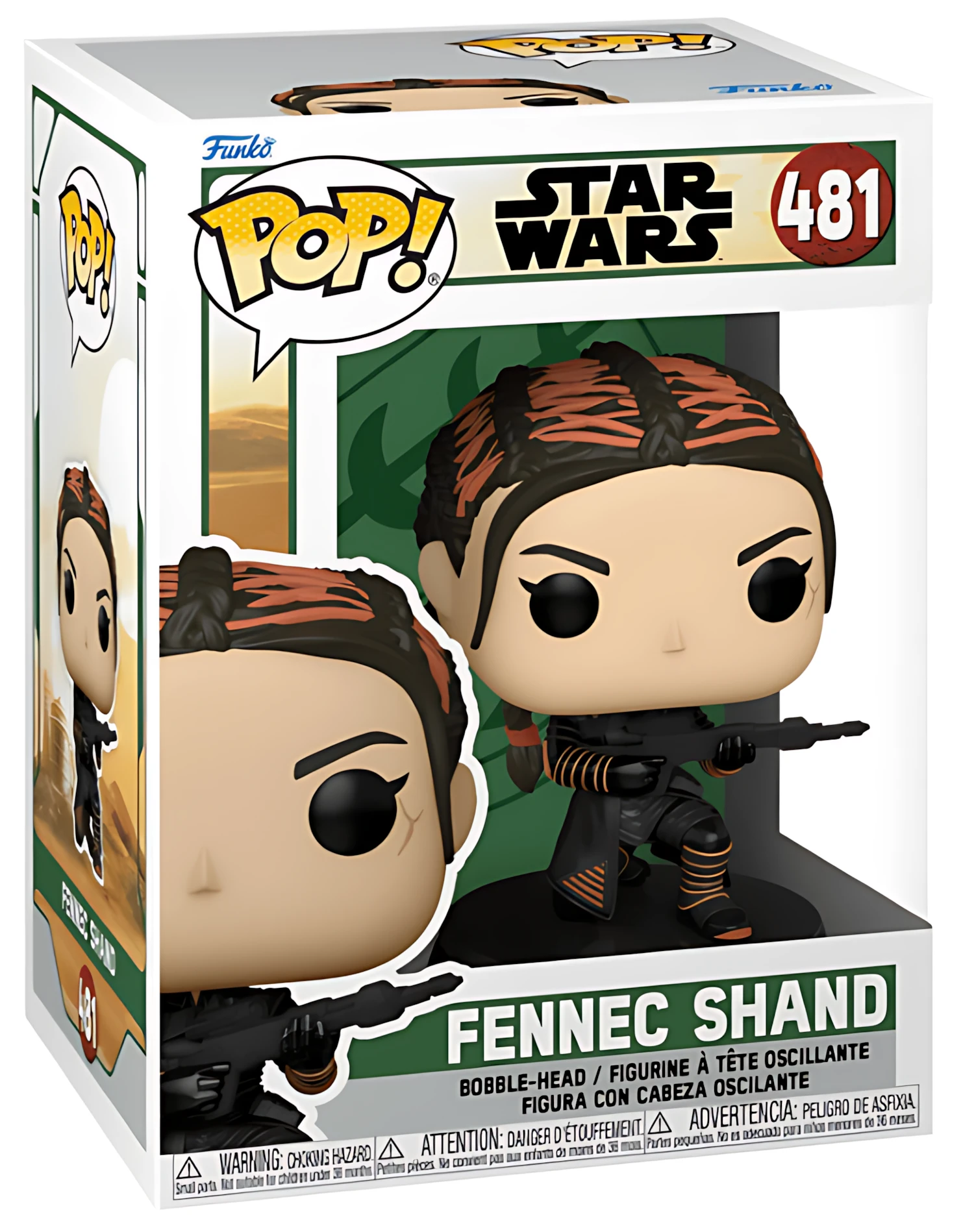 Изображение товара Фигурка Funko POP! Fennec Shand Star Wars 60237 для коллекционеров