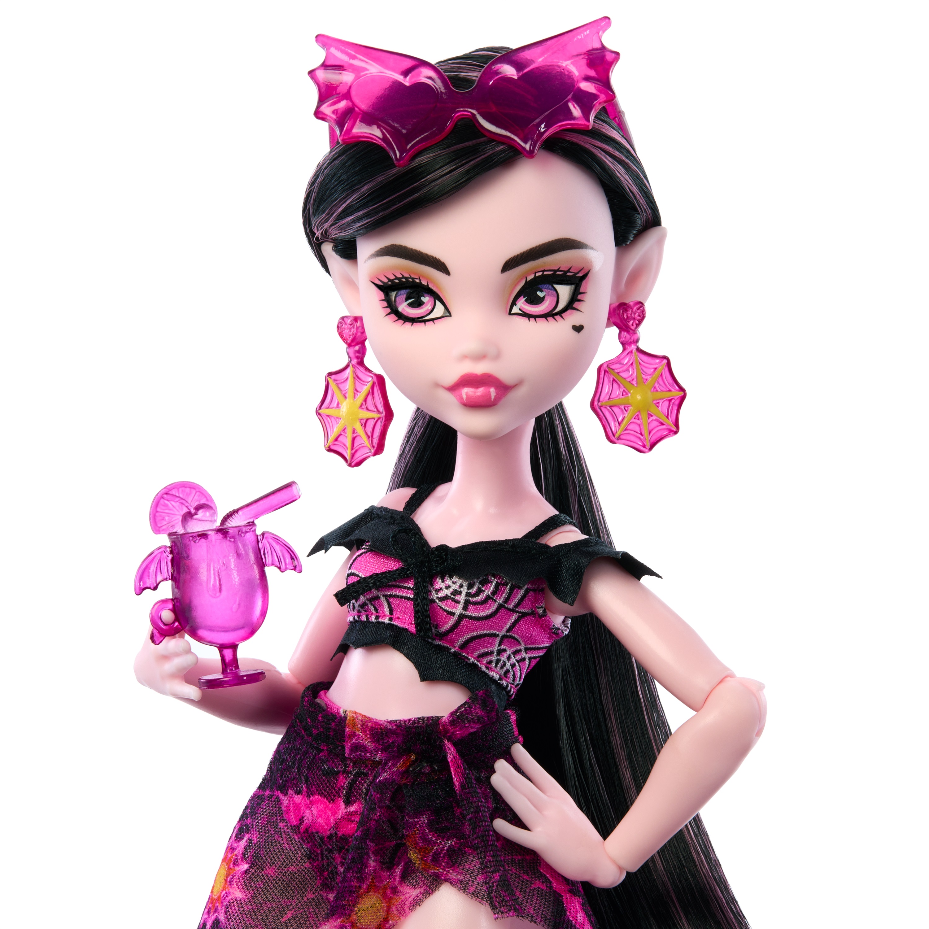 Кукла модельная Monster High Scare Adise Island Draculaura HRP66 HRP66 - фото 8