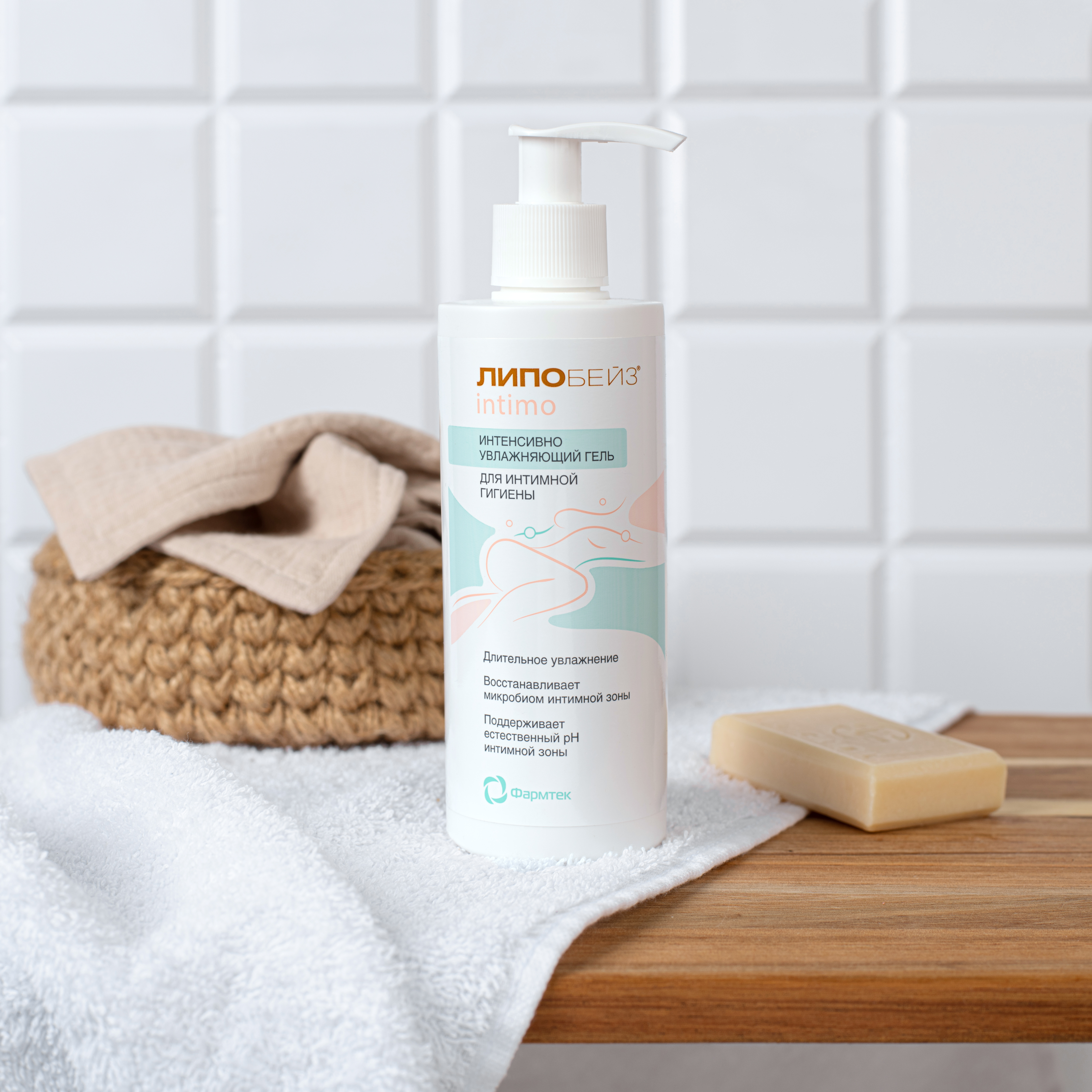 Иненсивно увлажняющй гель Липобейз интимо 200мл - фото 3