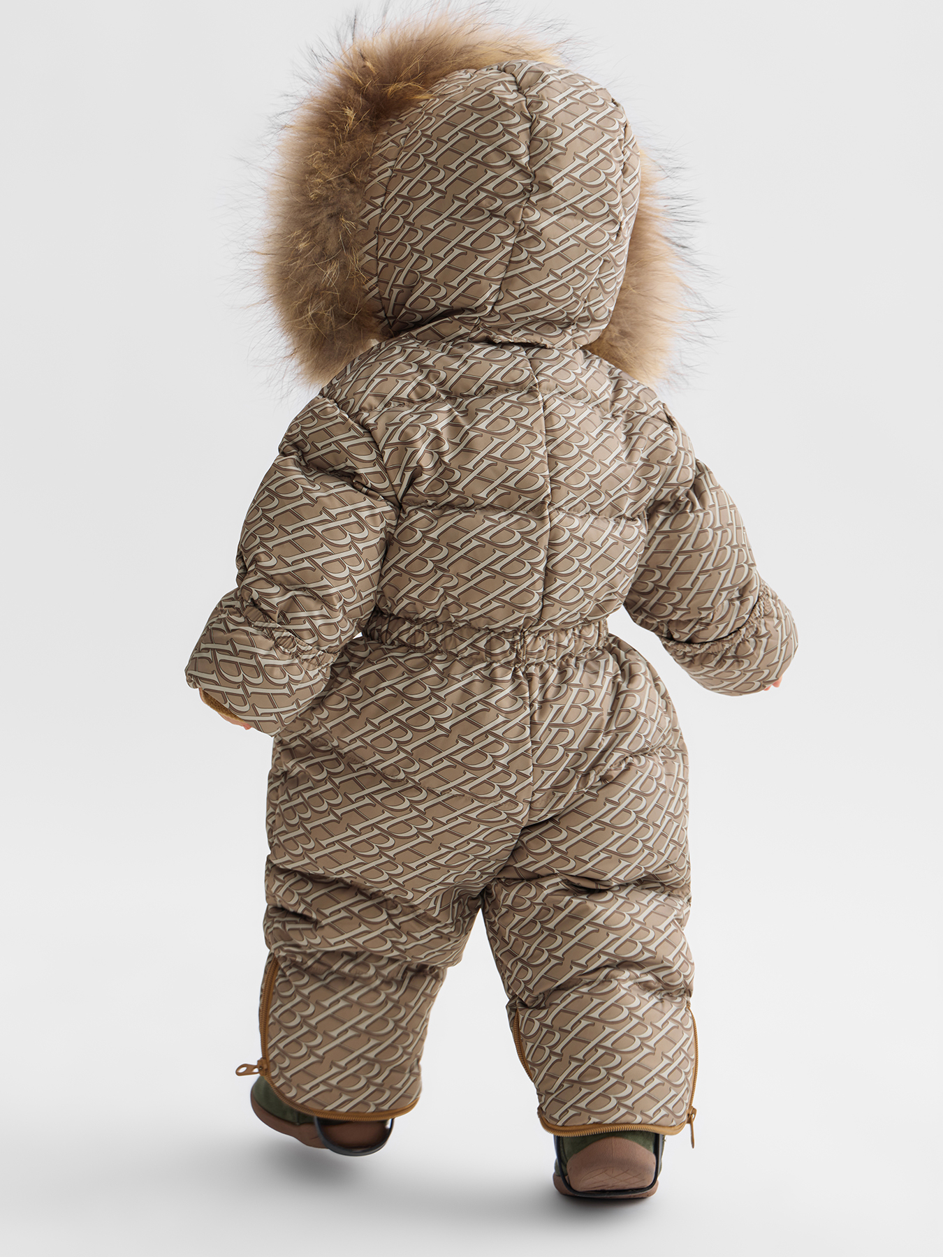 Комбинезон-трансформер Happy Baby 89144-0_beige (letters) - фото 3