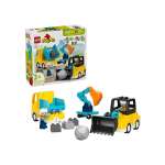 Конструктор LEGO DUPLO Строительная техника 3в1 22 дет.