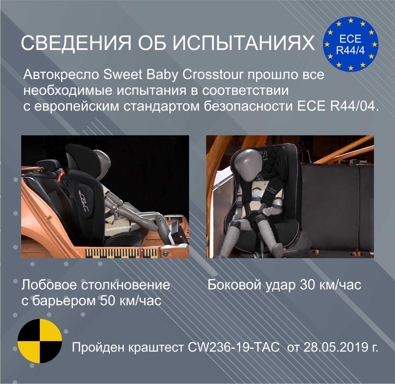 Автокресло Sweet Baby Crosstour Isofix 0+/1/2/3 (0-36 кг) - фото 6