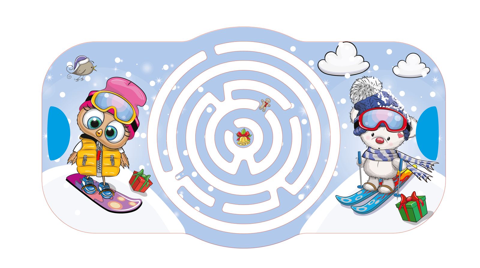 Балансборд с лабиринтом. Зимние забавы арт.8943 - фото 6