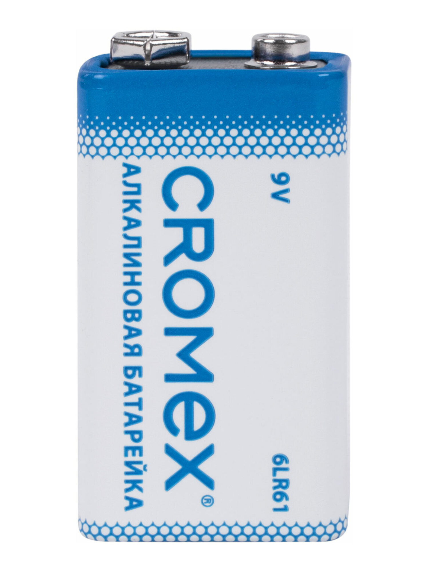 Батарейки алкалиновые CROMEX крона 9v набор 4 штуки - фото 7