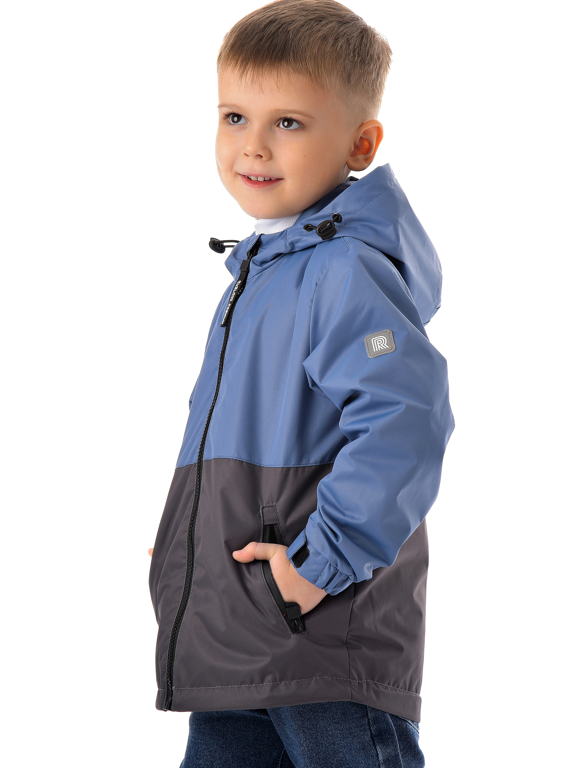 Ветровка Rusland 0124джинс - фото 4