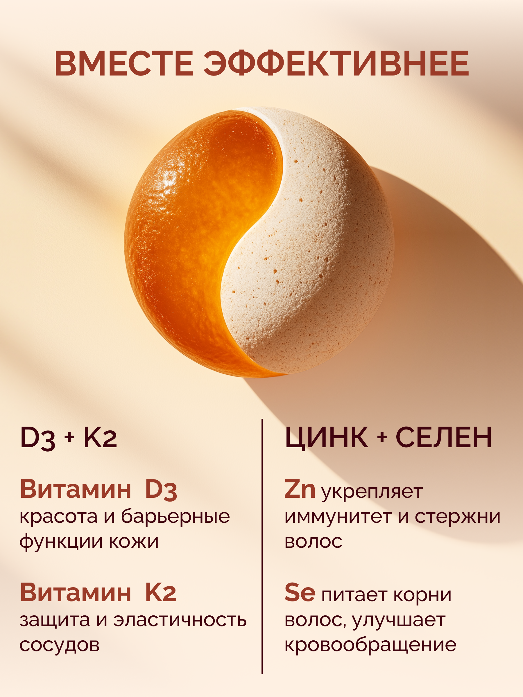 D3+K2+Цинк+Селен MedCraft Витаминный комплекс D3+K2+Цинк+Селен - фото 5
