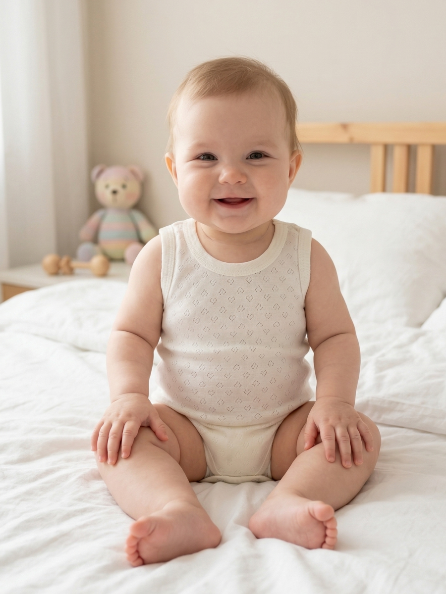 Боди 3 шт Супер Пупс нбр/3пр/бодимайка/белжелрозовый - фото 13