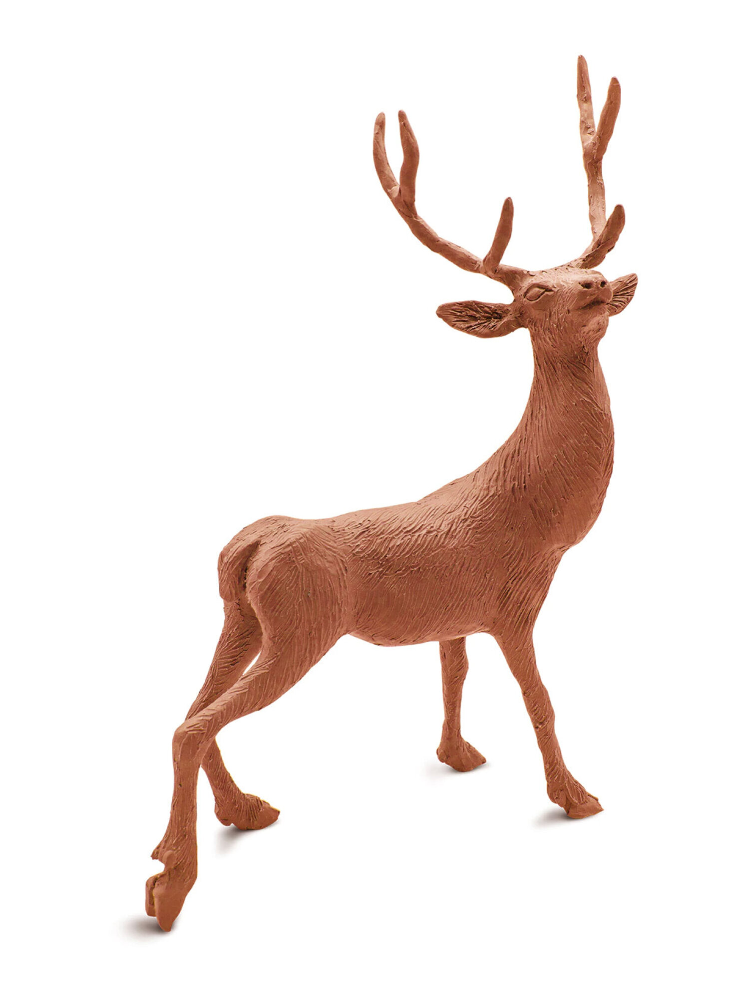 Пластилин Brauberg терракотовый 1 цв. - фото 8