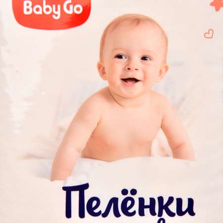 Пелёнки одноразовые BabyGo 40х60 см 5 шт.