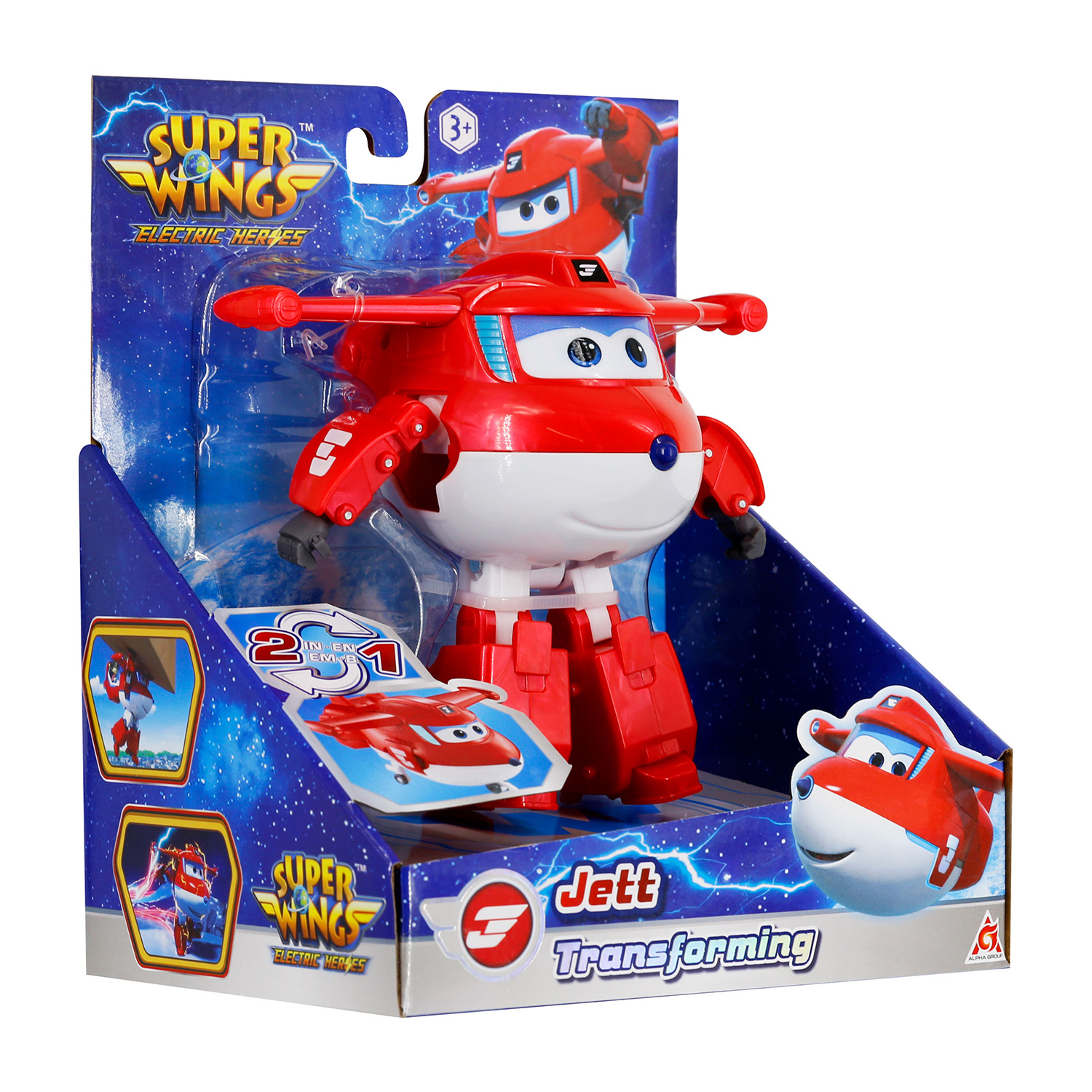 Фигурка Super Wings Джетт - фото 4