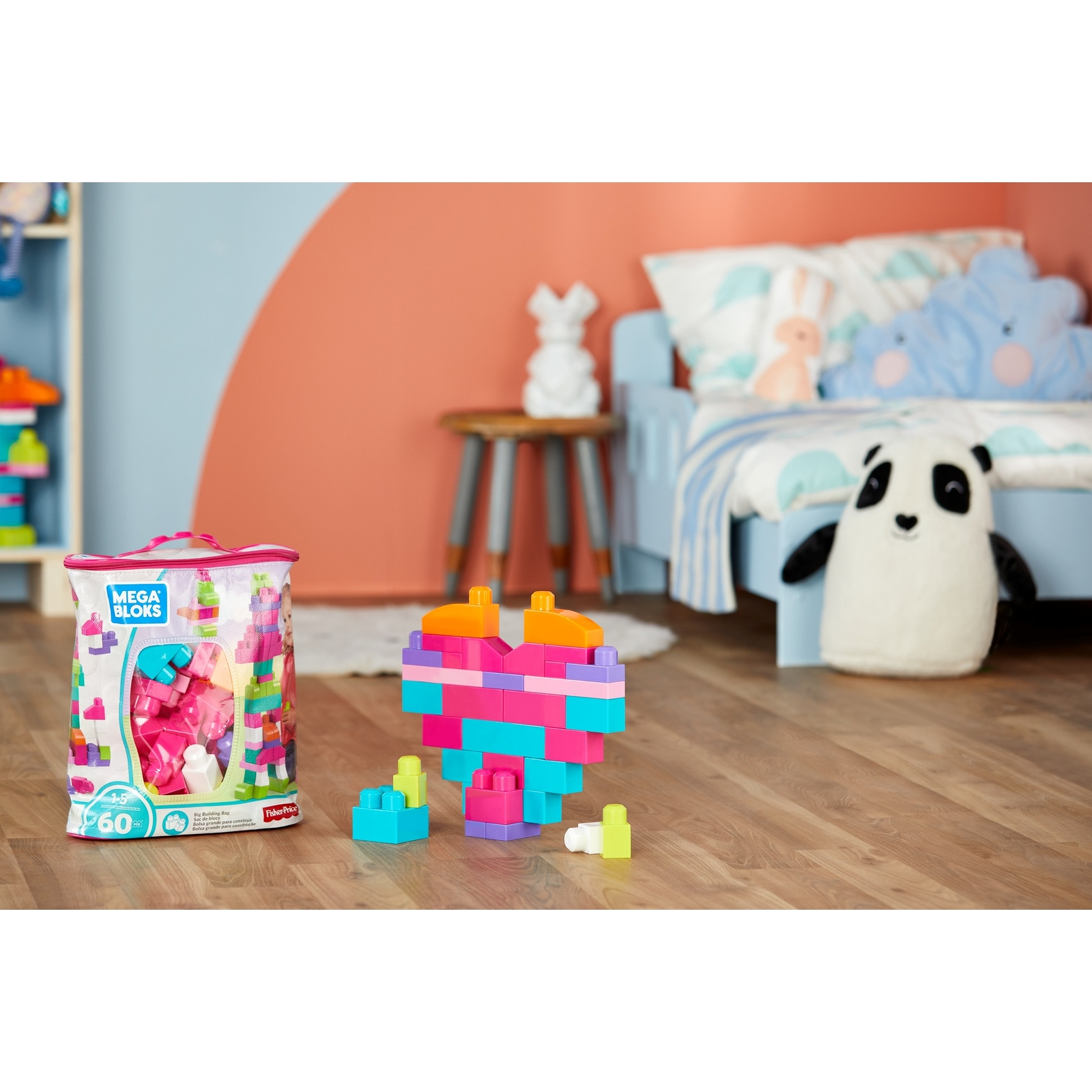 Конструктор Mega Bloks First Builders 60 дет. - фото 27