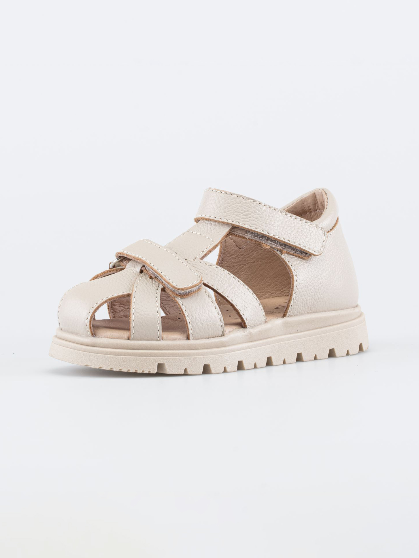 Изображение товара Кожаные сандалии Котофей для девочки дошкольного возраста с липучками Изображение товара Кожаные сандалии Котофей для девочки дошкольного возраста с липучками