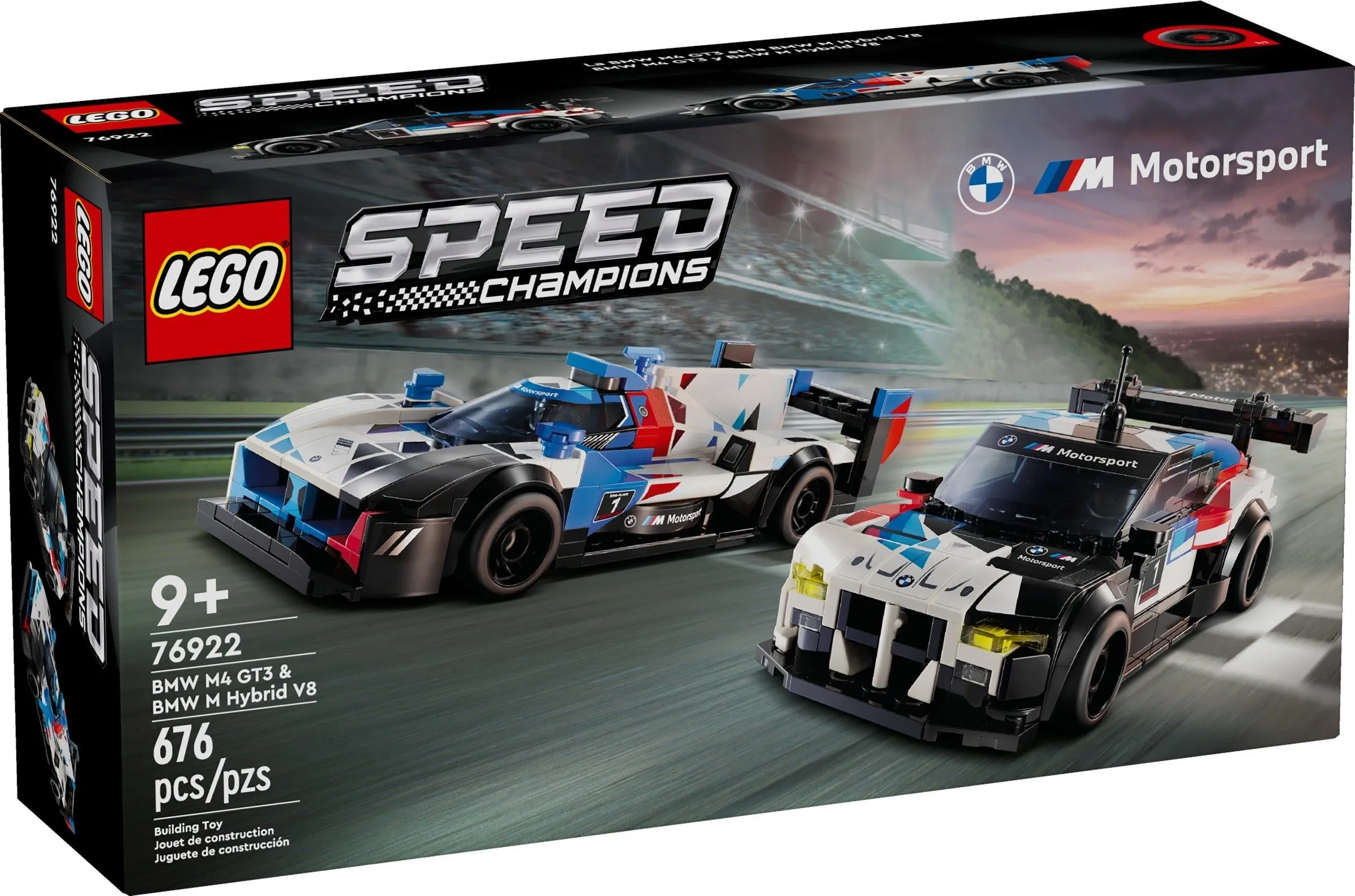 Конструктор LEGO Speed Champions Гоночные автомобили 676 дет. - фото 8