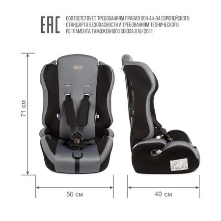 Автокресло ZLATEK Basic 1/2/3 (9-36 кг)