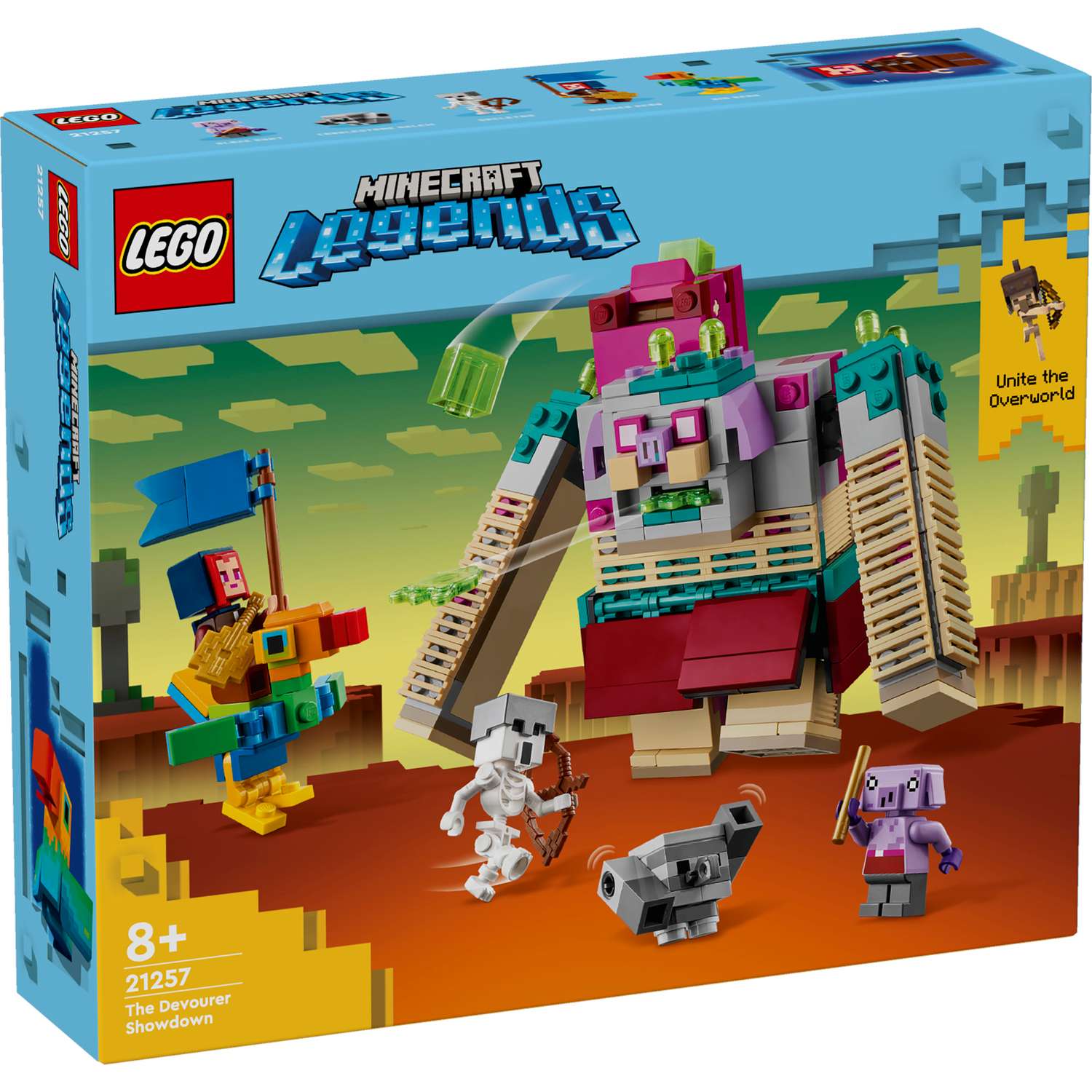 Конструктор LEGO Minecraft Схватка пожирателей 420 дет. - фото 4