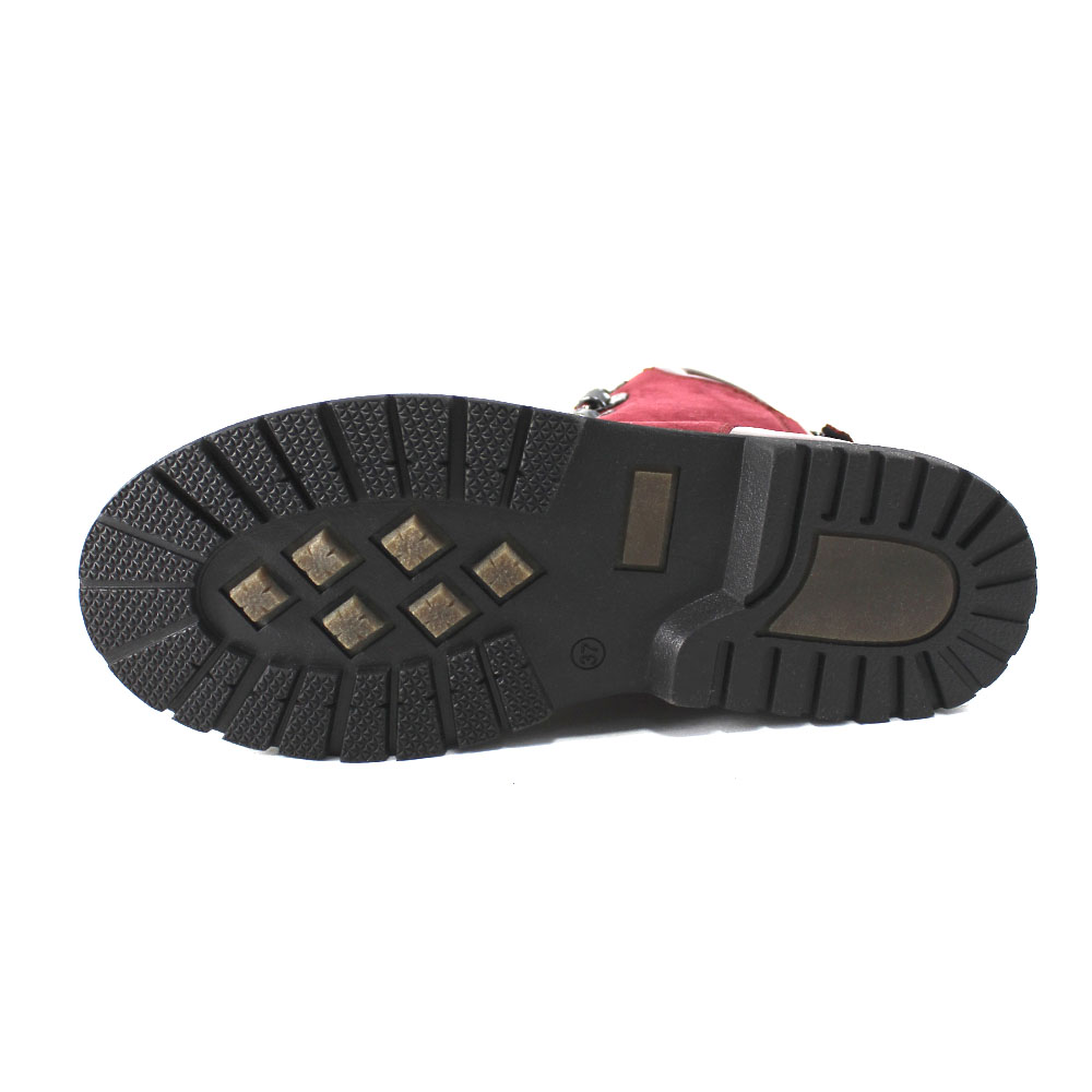 Ботинки BEST.A 270/22-СВ BEST.A Ботинки для девочки,бордовый нубук - фото 5