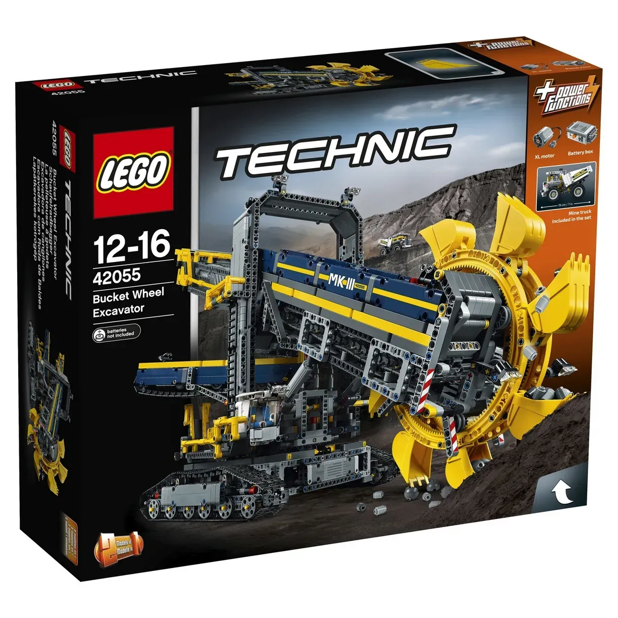 Конструктор LEGO Technic 42055 3927 дет. - фото 1