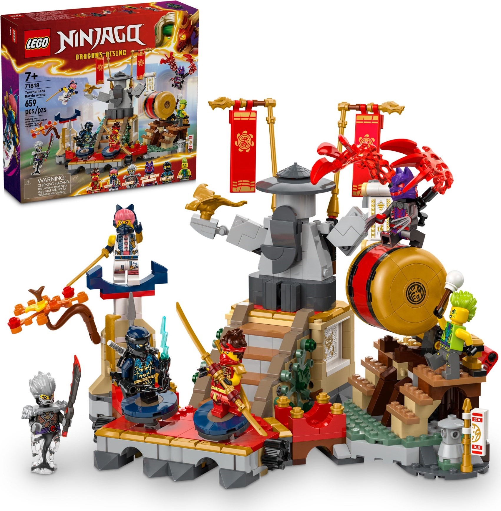 Конструктор LEGO NINJAGO 71818 659 дет. - фото 1
