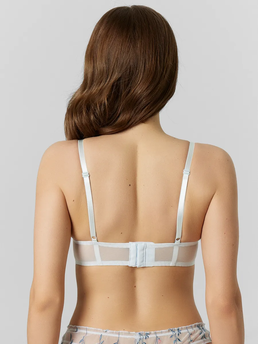 Бюстгальтер Mark Formelle (Марк Формэль) 512565/цветы на голубом - фото 8