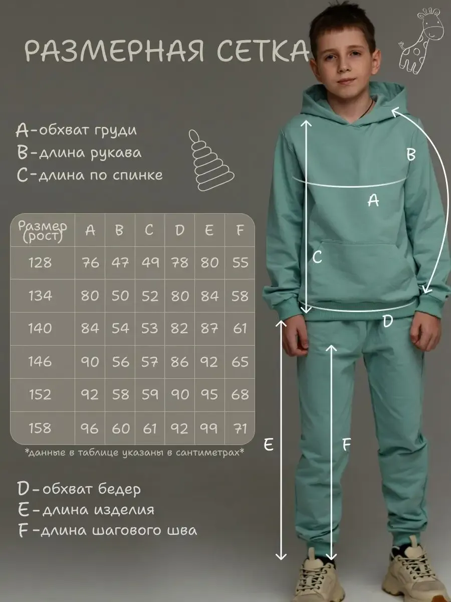 Косюм спортивный Jeestyle кост/мята/600 - фото 15