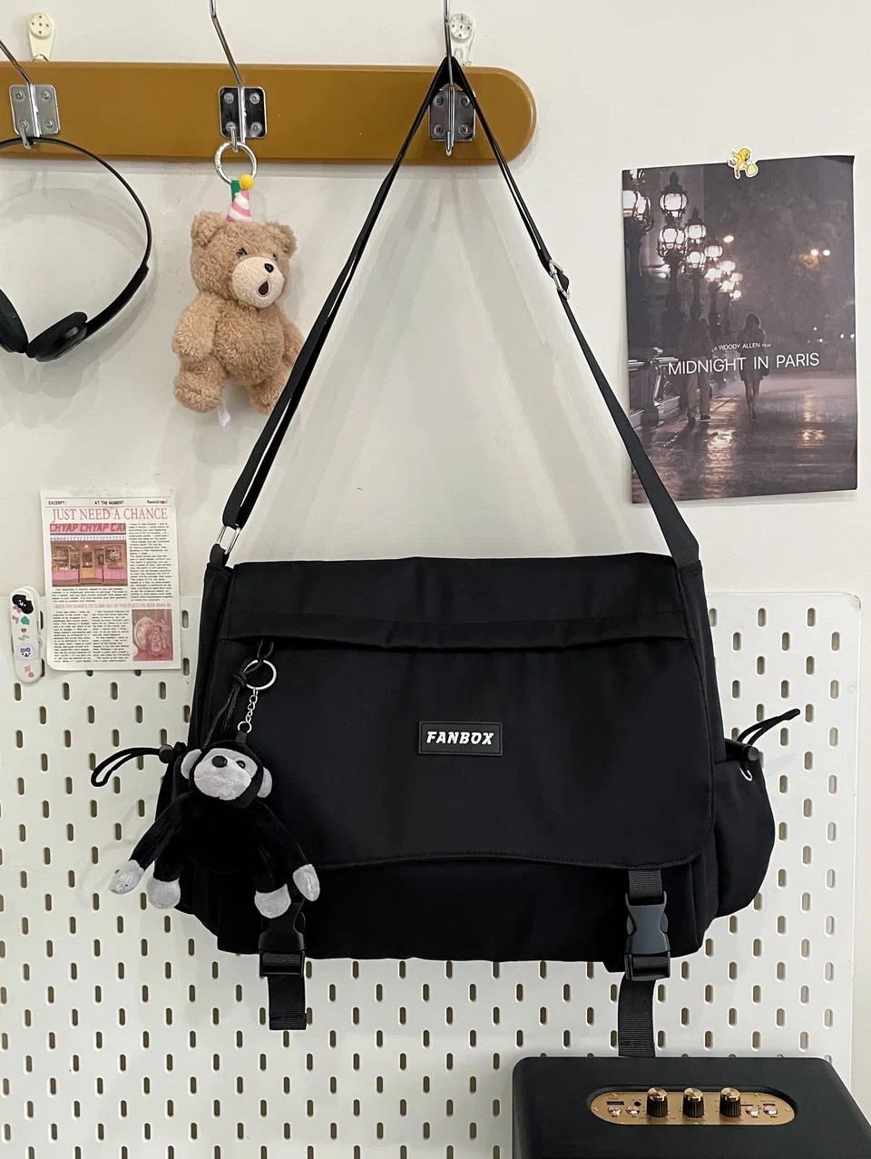 Сумка большая через плечо - фото 4