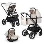 Коляска 3в1 Farfello Belleza бежевый