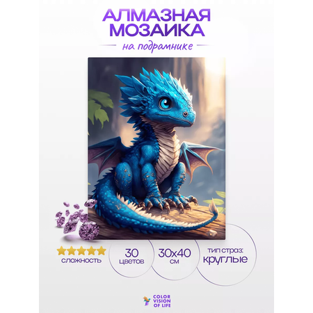 Алмазная мозаика Color Vision Of Life