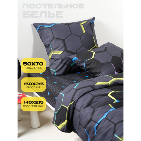 Детское постельное белье Wake Me Wake Рофл 1.5 спальное наволочка 50х70 см