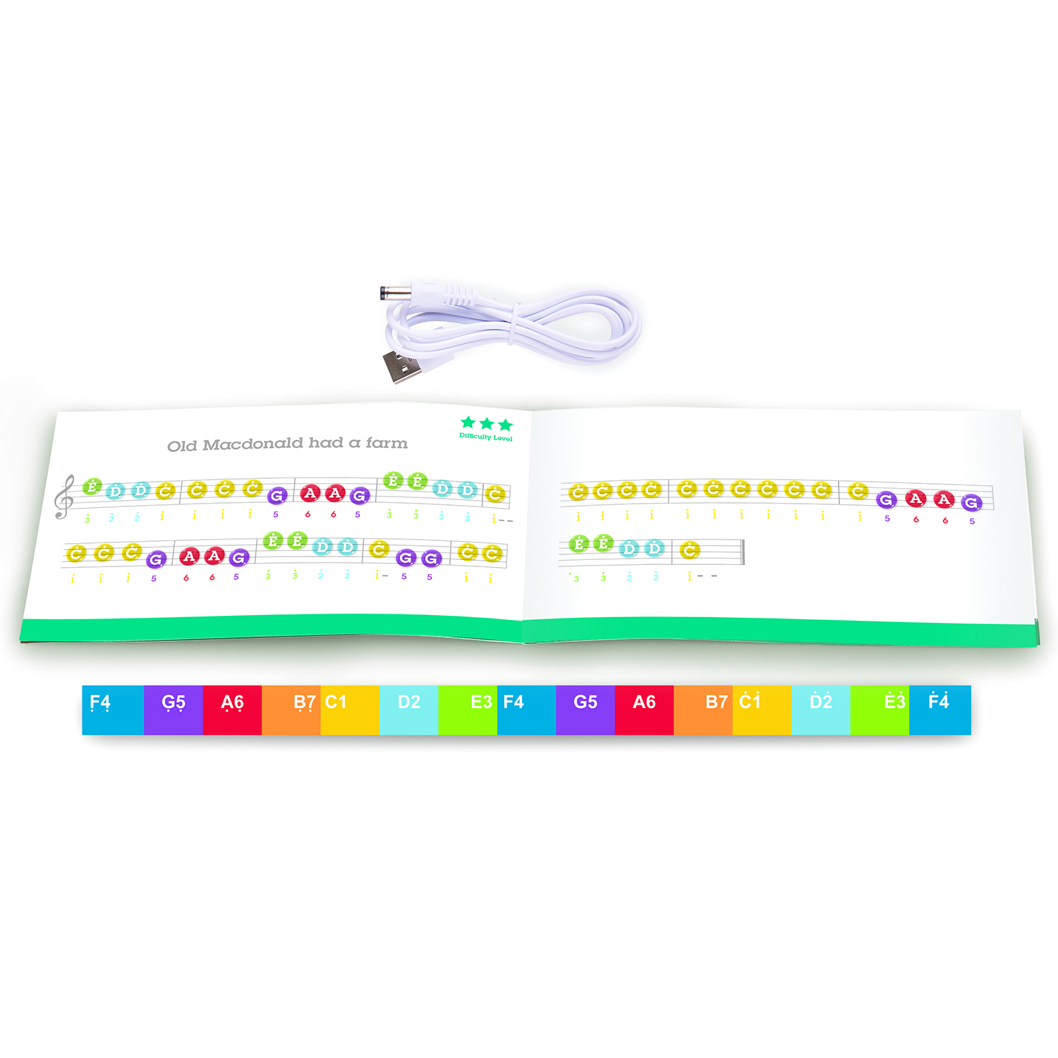 Игрушка музыкальная Hape Пианино черное детское пианино - фото 6