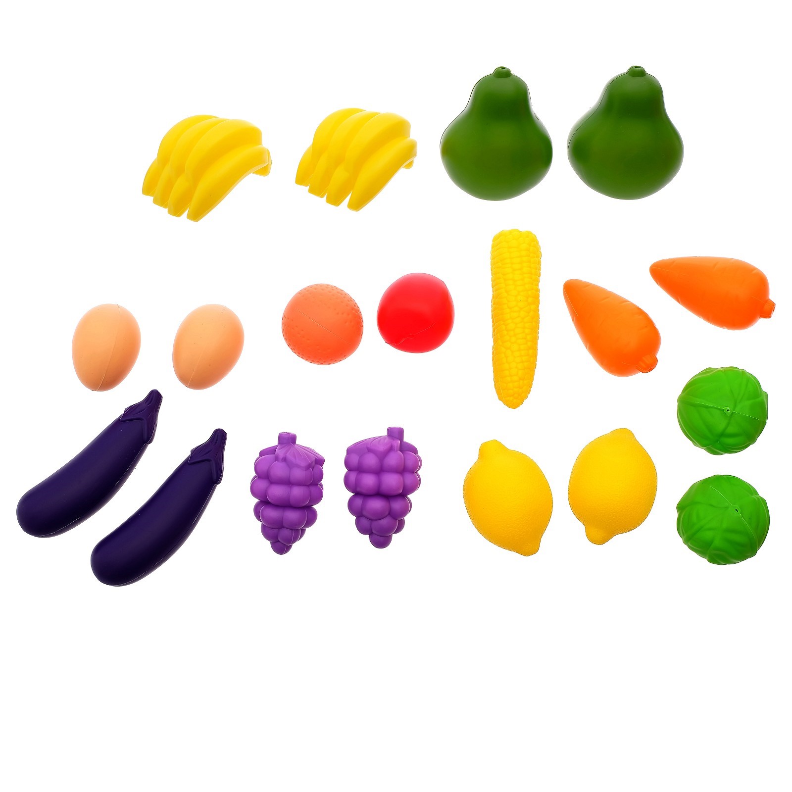 Игровой набор Sima-Land тележки и корзинки, касса, продукты, прилавок - фото 8