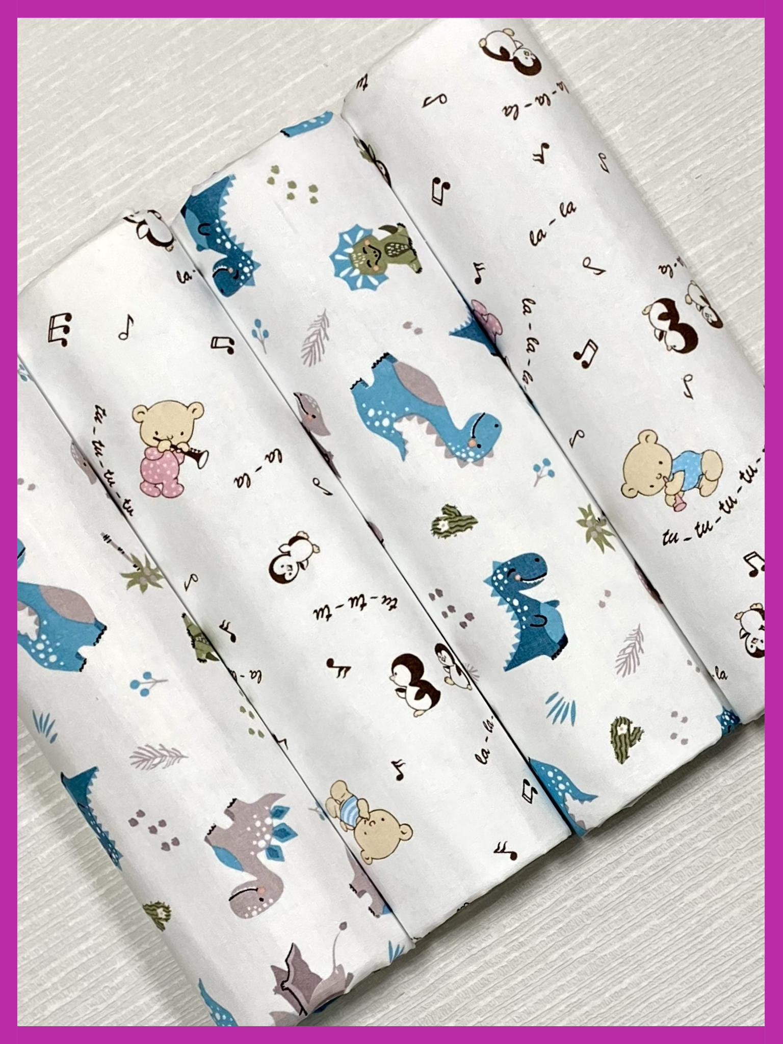 Пелёнка Делоникс ситец 90х120 см - фото 5