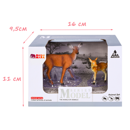 Игровой набор Masai Mara Семья оленей