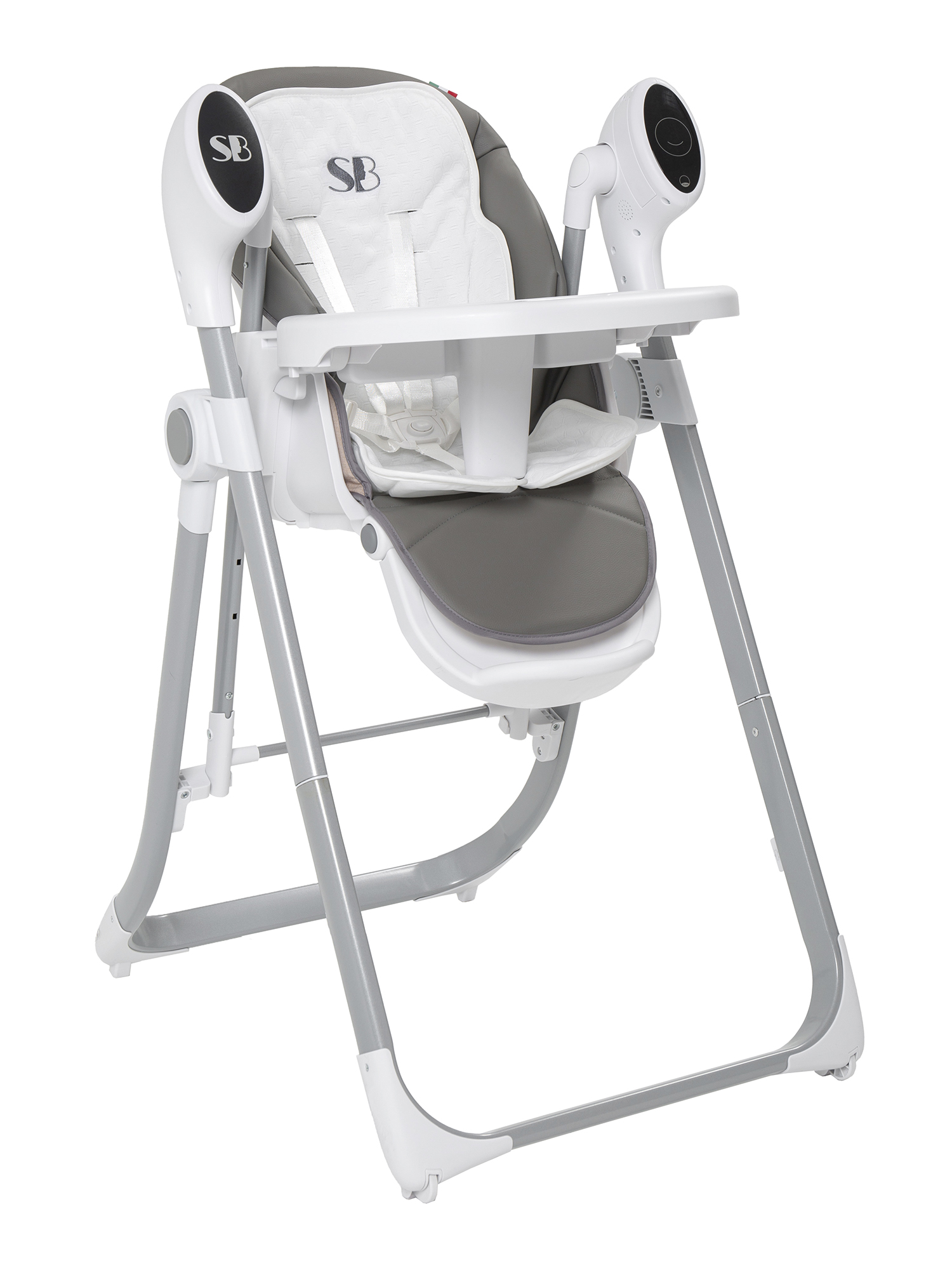 Стульчик для кормления Sweet Baby Amuleto Grey серый - фото 28