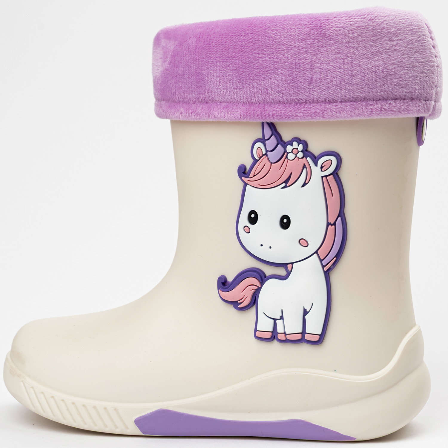 Резиновые сапоги TikkaGo 7B03_2025-03_white-lilac - фото 6