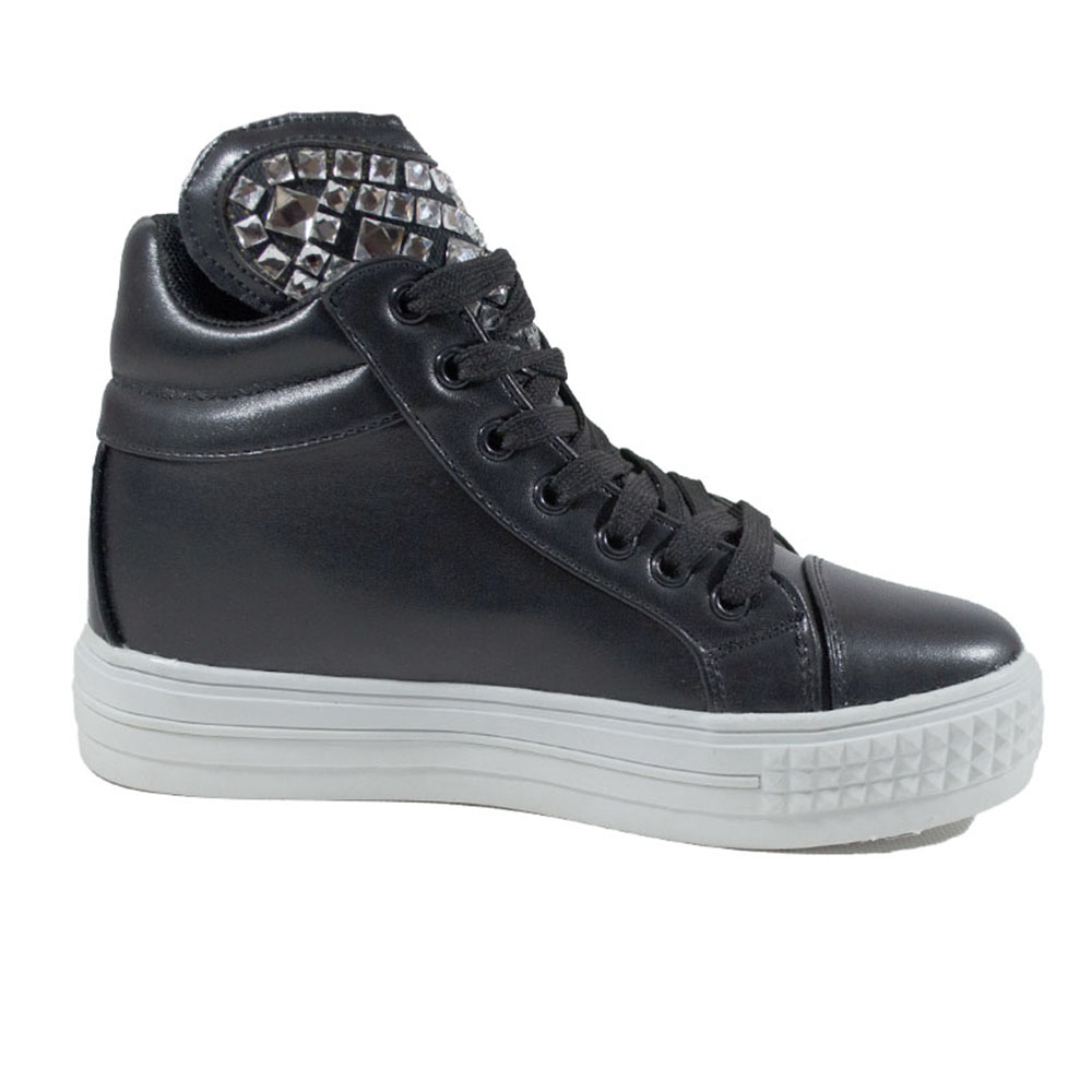 Кеды Europen T-69-SV EUROPEN Кеды для девочки,черный - фото 2