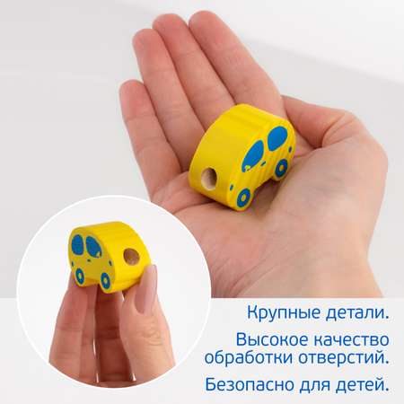 Игрушка Томик шнуровка Транспорт