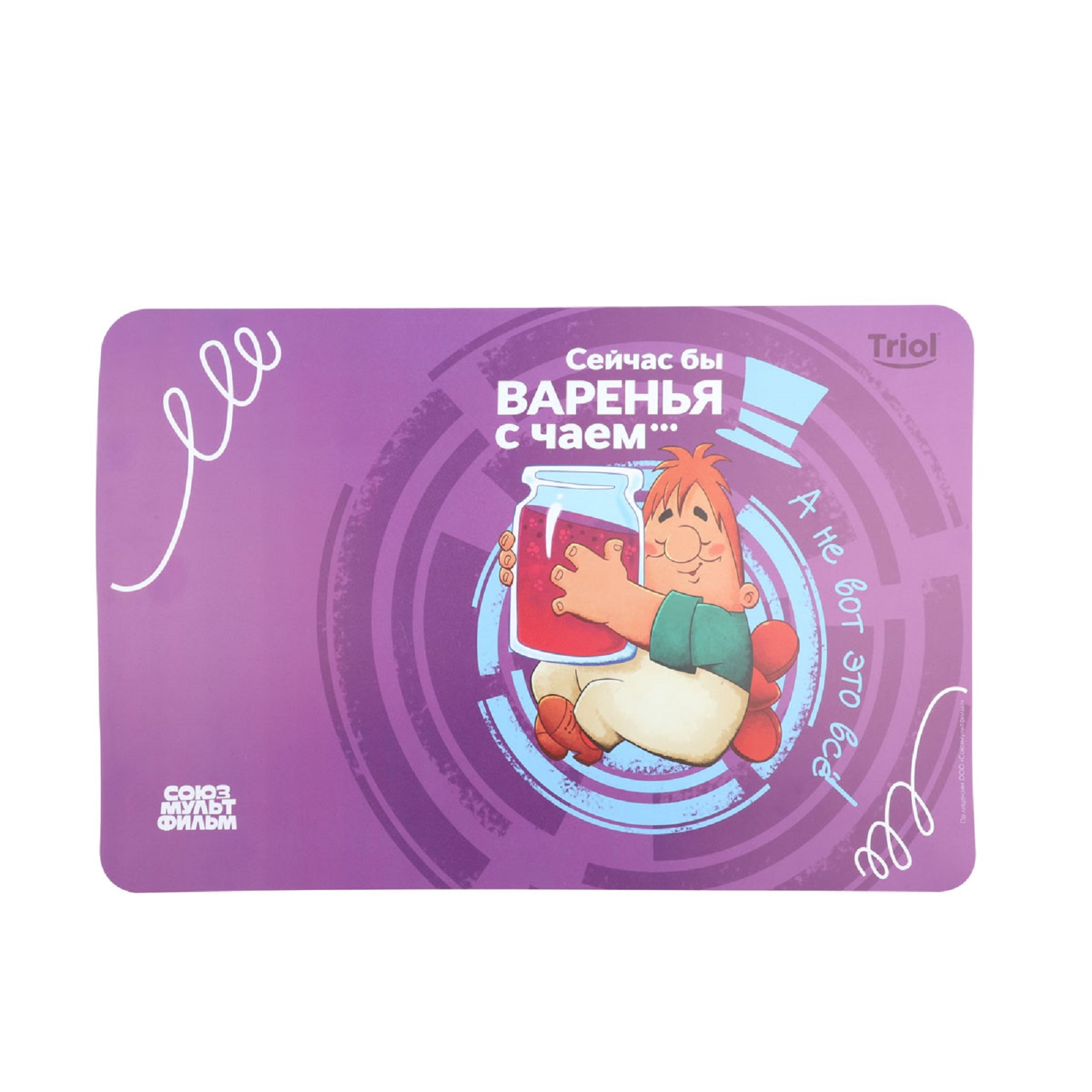 Коврик для животных Triol Варенье под миску 43*28см - фото 1