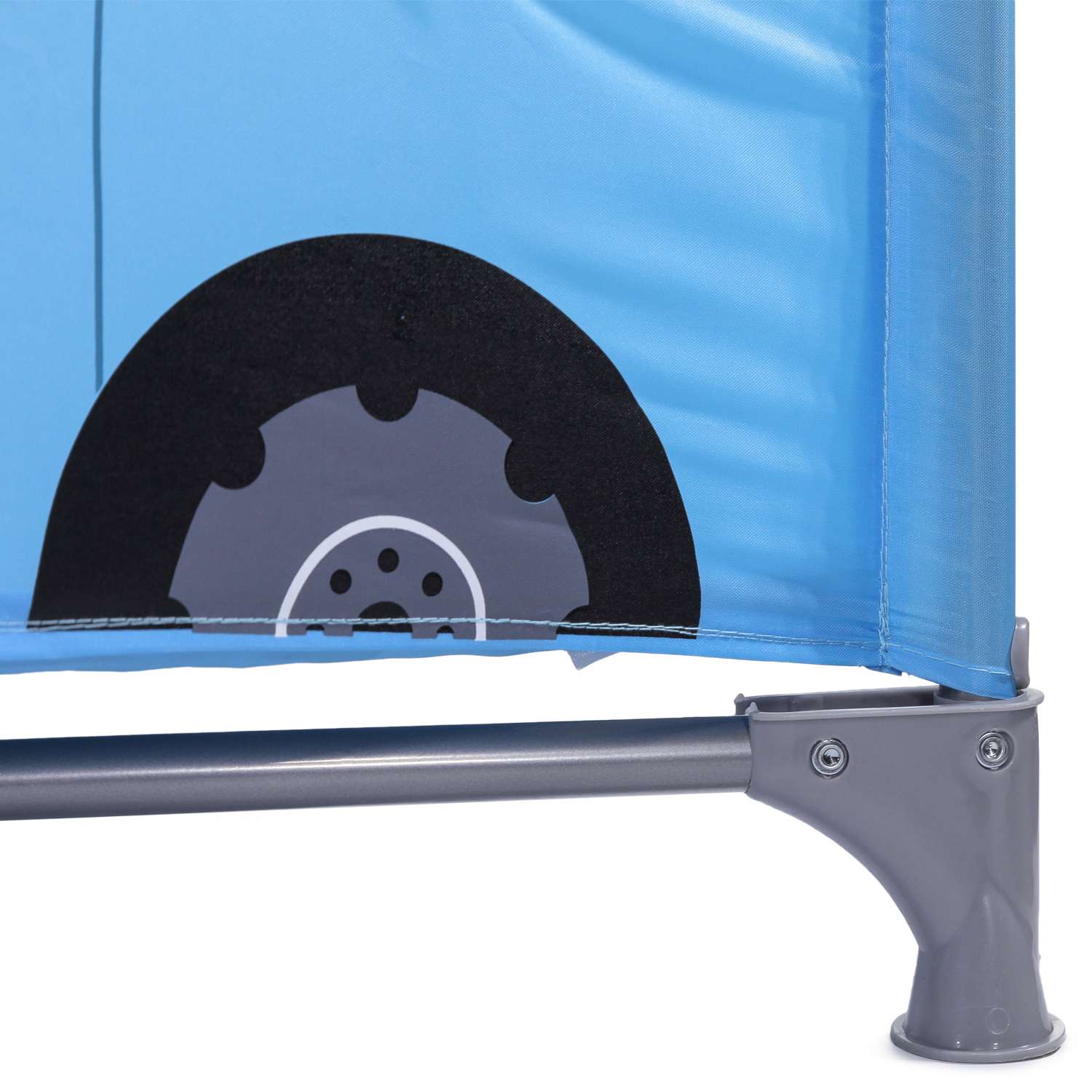Кровать-манеж Babyton Blue bus G120 - фото 9