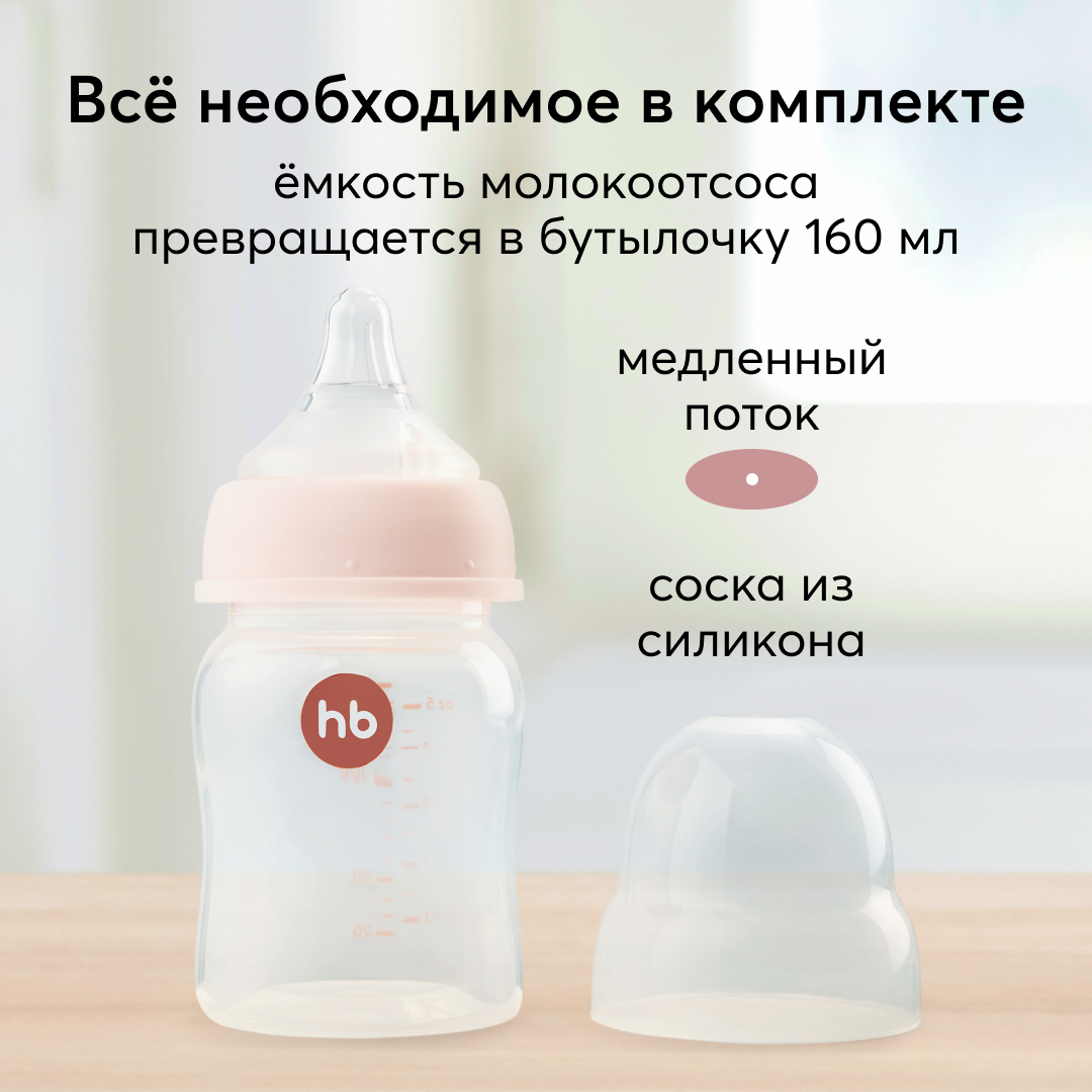 Молокоотсос электрический Happy Baby с функцией аспиратора - фото 3
