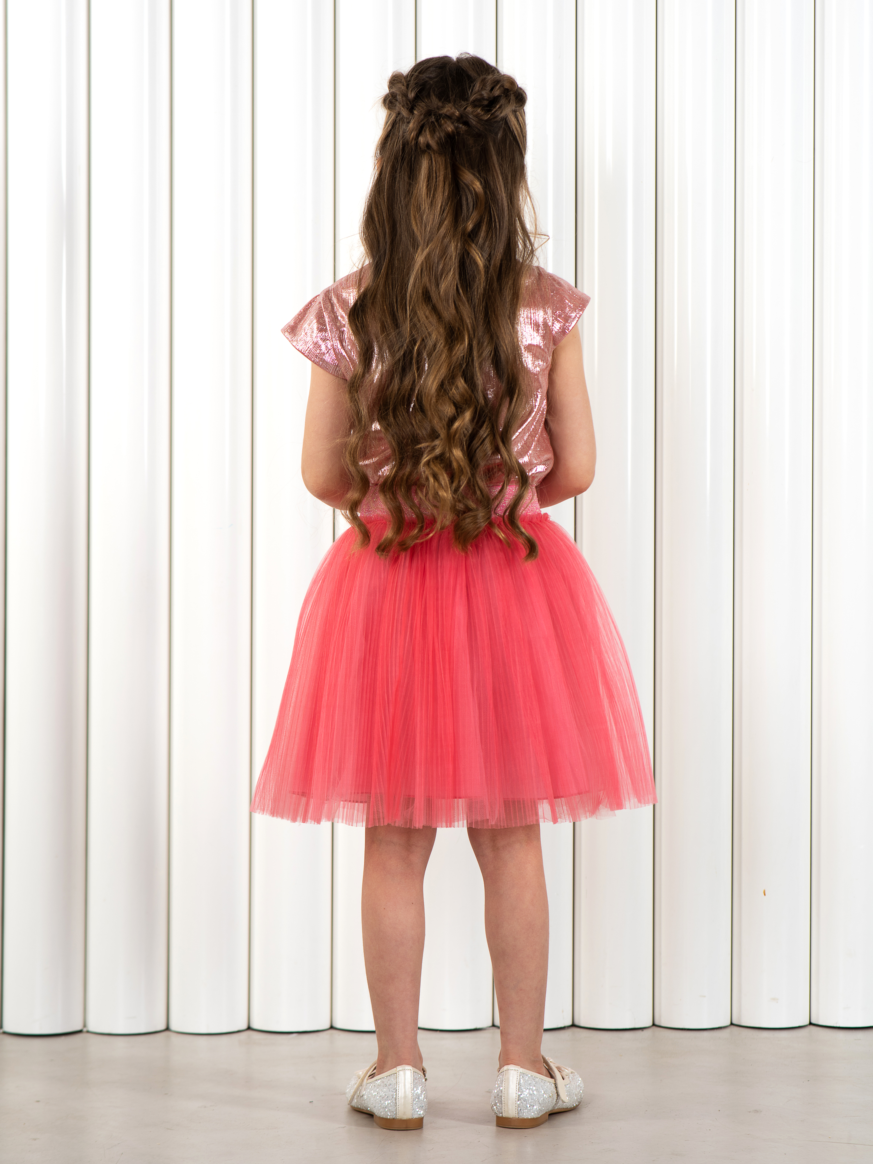 Юбка LisaWeta S-142 коралловый - фото 6