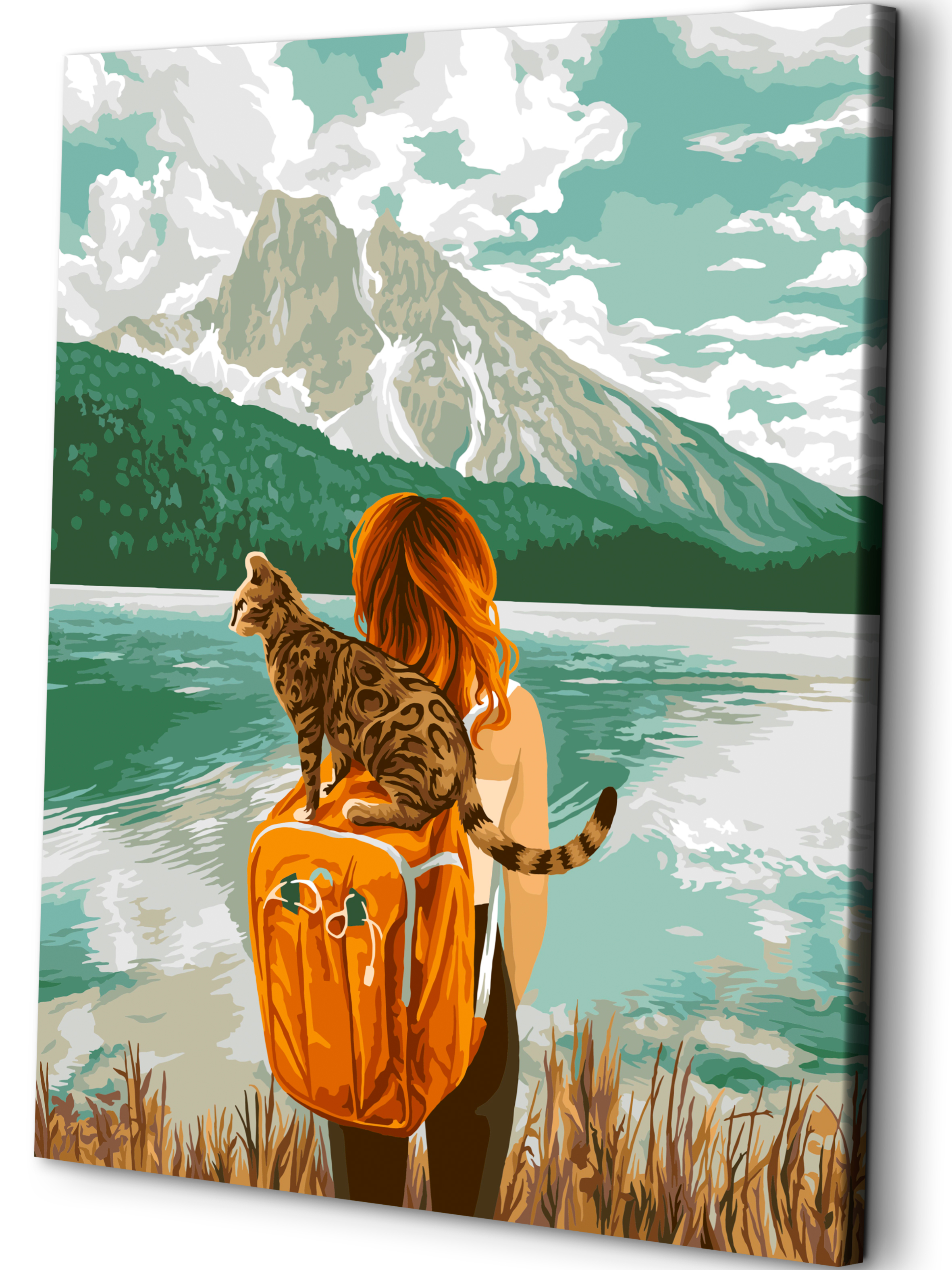 Картина по номерам Art sensation Путеществие в горах - фото 1