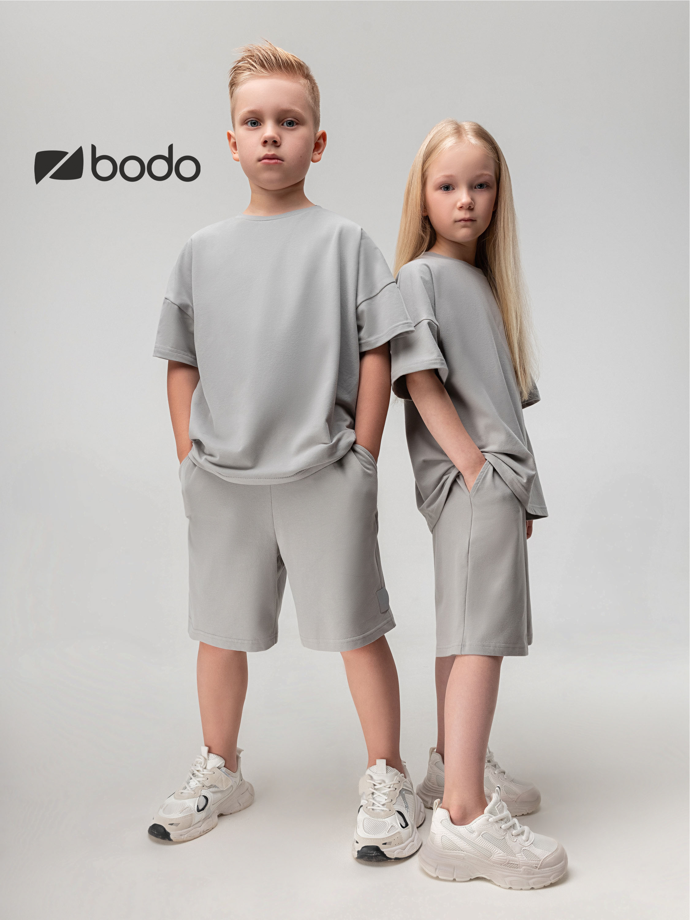 Костюм Bodo 11-627MU_светло-серый - фото 3