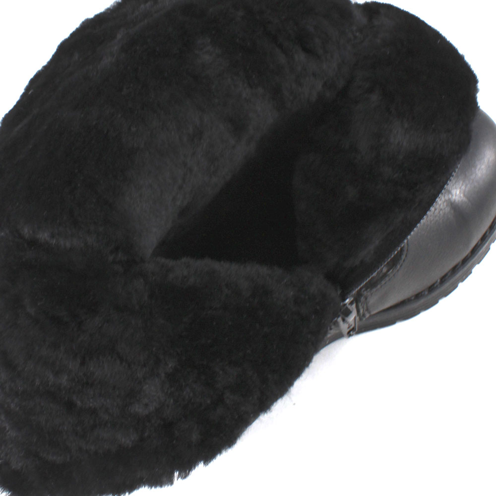 Сапоги Europen 203-39-44-СВ EUROPEN Сапоги для девочки,черный кожа - фото 3