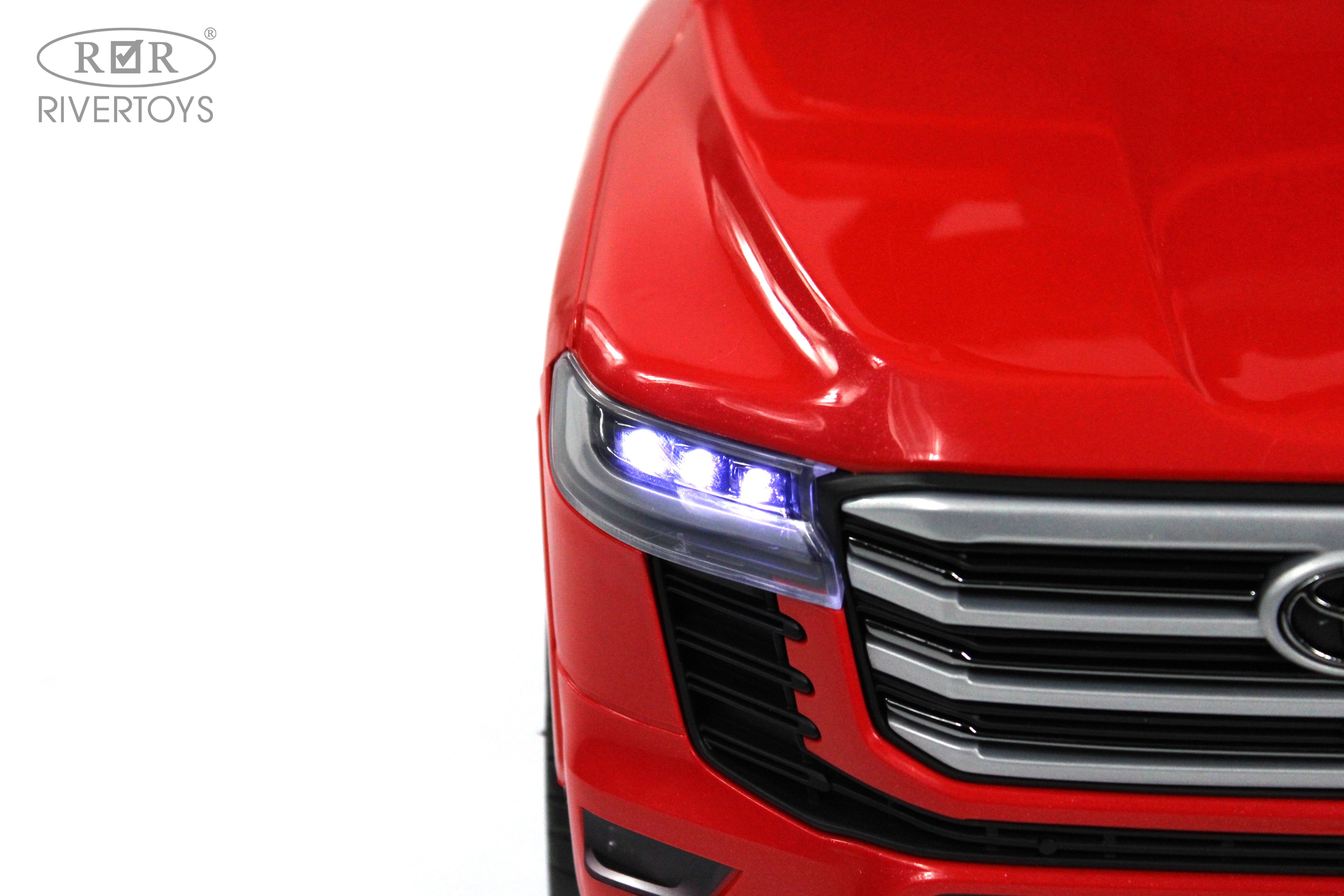 Электромобиль RIVERTOYS Toyota Z002ZZ-A-RED С пультом ДУ - фото 17