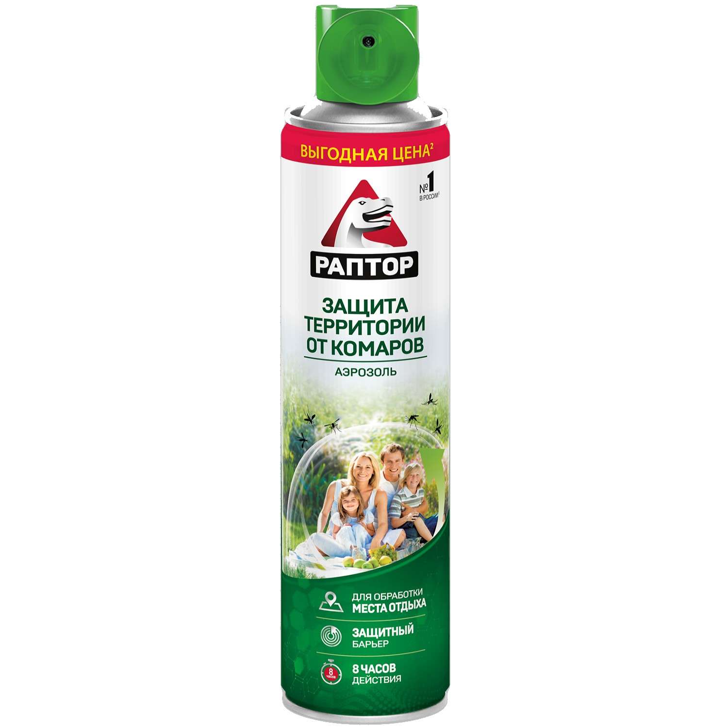 Аэрозоль для защиты территории Раптор 400мл - фото 1