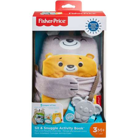 Игрушка Fisher Price Книга обучающая мягкая GJD37