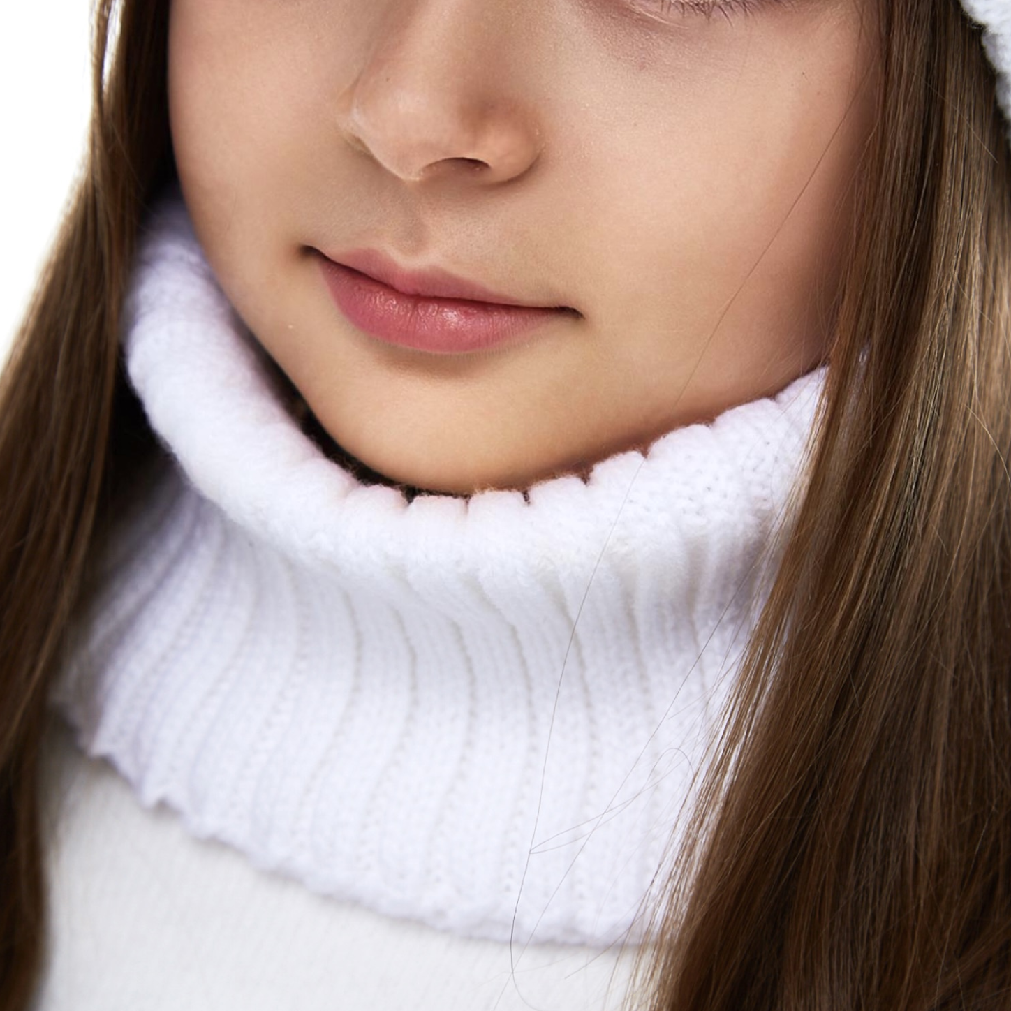 Шапка и снуд KUBRIO KU-H-35-pumpk-white - фото 12