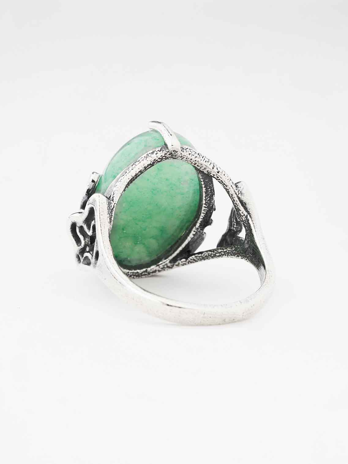 Кольцо Shine and Beauty 80823-9-к-нефрит - фото 4